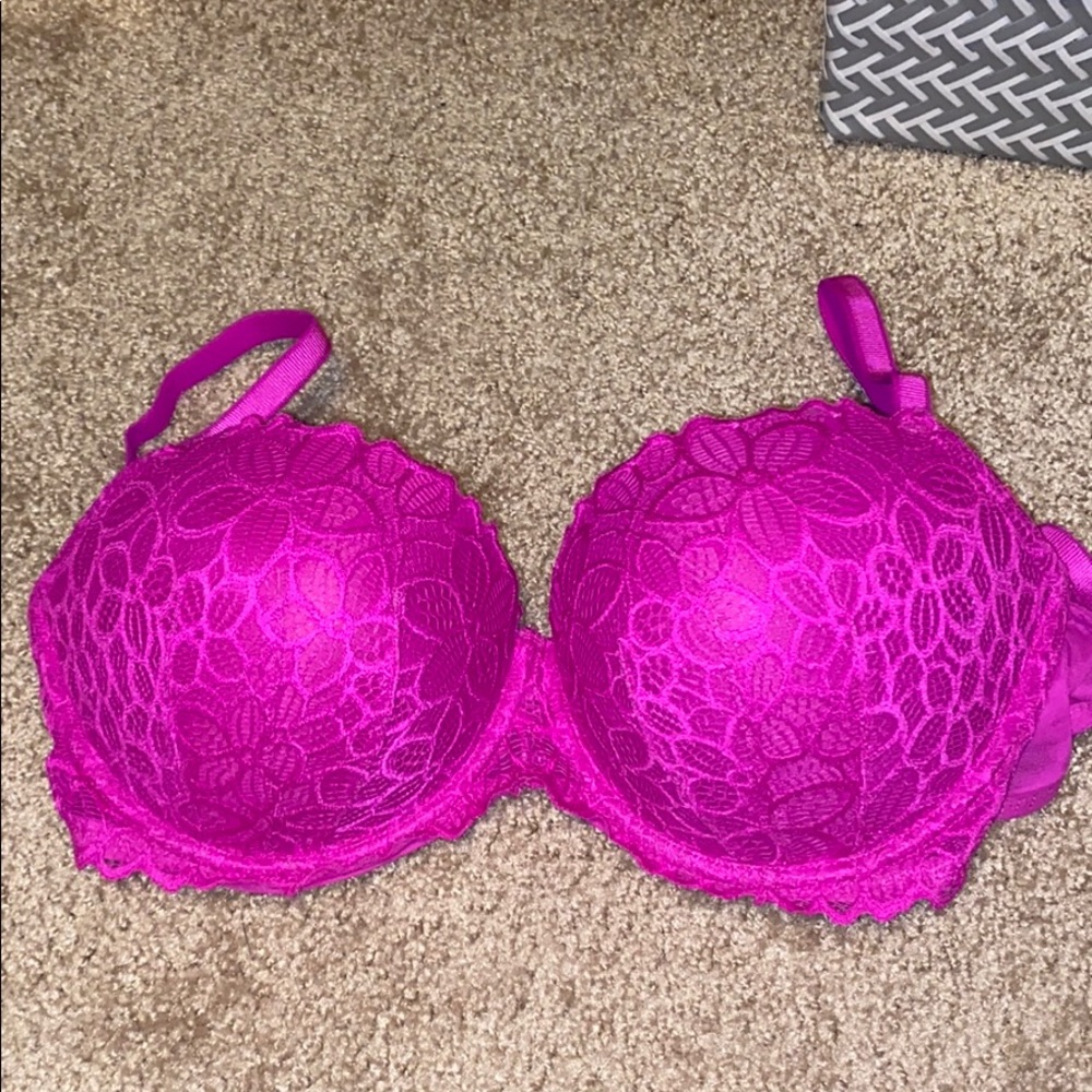 PINK lace bra 36dd